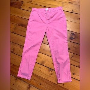 J Crew Vintage chinos, pink, size 31